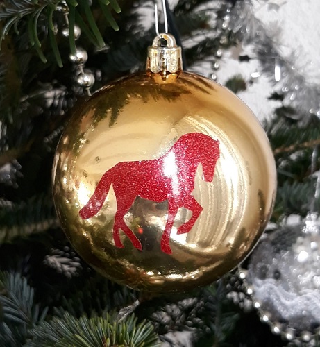 Kerstballen paarden | Paardenkerstballen